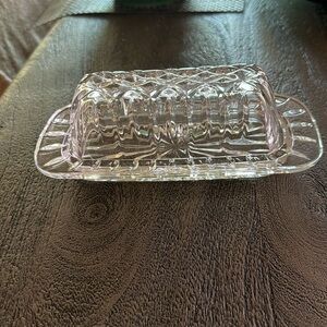 Butter dish - Glass